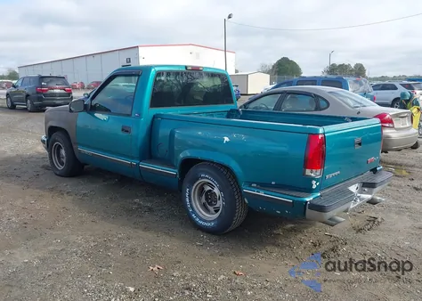 1996 GMC Sierra C1500 z USA, uszkodzony, nr VIN 1GTEC14W5TZ540980